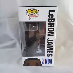 Pop! Lebron james figuras de ação modelo brinquedos funko pop nba star player figureine q versão boneca dos desenhos animados edição limitada presentes - comprar online