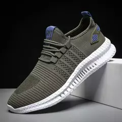 Tamanho grande 47 tênis sapatos masculinos leve respirável correndo andando calçados masculinos rendas tênis adultos zapatillas de deporte