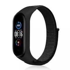 Correia de nylon para Xiaomi Mi Band, pulseira esportiva confortável, pulseira para Mi Band 7, 6, 5, 4, 3 na internet