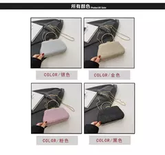 Saco de noite luxuoso para mulheres, alto design, banquete de festa, saco de glitter para senhoras, embreagem do casamento, bolsa de ombro, bolsa de corrente, marca - loja online