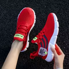 Homens tênis respirável clássico sapatos casuais homem tênis 2024 novo ao ar livre confortável malha sapatos masculinos tenis masculino - Wolf Magazine