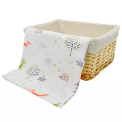 Swaddle de musselina macia para bebé, cobertores infantis, envoltório recém-nascido, estilo Ins, 100% algodão, 120x110cm, 1pc - comprar online