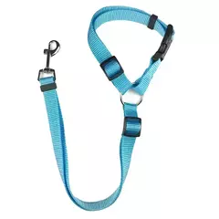 Cinto de segurança dois em um para animais de estimação, cor sólida, trela de chumbo de nylon, cinto de segurança ajustável para cães, coleira, acessórios para animais de estimação - Wolf Magazine