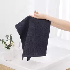 Imagem do Homaxy-Super Absorvente Algodão Toalhas De Cozinha, Toalha De Microfibra Macia, Secagem Rápida, Lavar Pano De Limpeza, Doméstico, 4Pcs