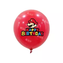 10 pçs mario bros balão conjunto kawaii anime figura balões crianças feliz aniversário festa decoração fornecimento crianças brinquedos presentes
