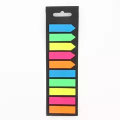 Transparente Cor Sticky Notes, Memo Pad, Índice Post Stickers, Marcadores, Escola Notepad, Material de papelaria, 200 Folhas na internet