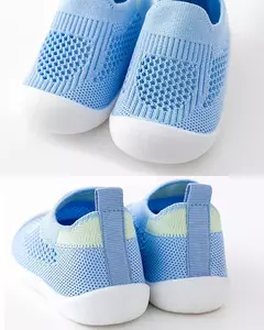 Tênis de malha antiderrapante respirável infantil, sapatos infantis, bebês meninas, meninos, fundo macio, confortável, crianças, casual, 2024 - Wolf Magazine