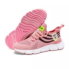 Imagem do Tênis de malha leve para homens e mulheres, tênis esportivo respirável, calçado casual, caminhada, tênis