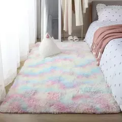 Tapete macio grande para o quarto das crianças, tapete macio, tapetes brancos de cabeceira, decoração rosa, piso bonito das meninas, crianças, sala de estar - comprar online