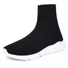 Grande número de alta superior peso leve masculino tênis meias dos homens tênis corrida sapatos femininos verão esportes esporte homem tênis azul B-524 - comprar online
