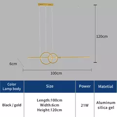Nordic LED Pendant Lights para cozinha e sala de jantar, Lâmpadas suspensas simples, Luminária interior, Decoração do quarto - loja online