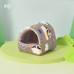 Furões Inverno Cama Dormir Casa Escondida Ouriços Gaiola Decoração Habitat 090C na internet