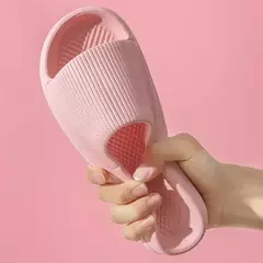Chinelos antiderrapantes de banheiro para homens e mulheres, confortáveis sandálias ao ar livre, flip-flop de praia, sola macia, eva, leve, nova moda, verão - comprar online
