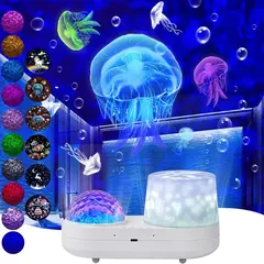 Ocean Jellyfish Lamp Projector para Crianças, Star Galaxy Night Light, Rotação 360 °, Sala, Aniversário, Presentes de Natal para Meninos e Meninas na internet