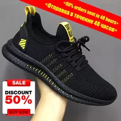 Tênis de corrida leve para homens, calçados esportivos respiráveis, tênis antiderrapante masculino, tênis flexível, com renda, moda ao ar livre, 2024