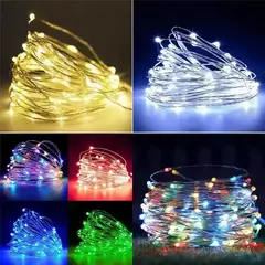 Bateria Powered LED Fairy Lights, Copper Wire String Lights para quarto, jardim, festa, casamento, decoração de Natal, 1 m, 2 m, 3 m, 5 m, 10 m, 20m - Wolf Magazine
