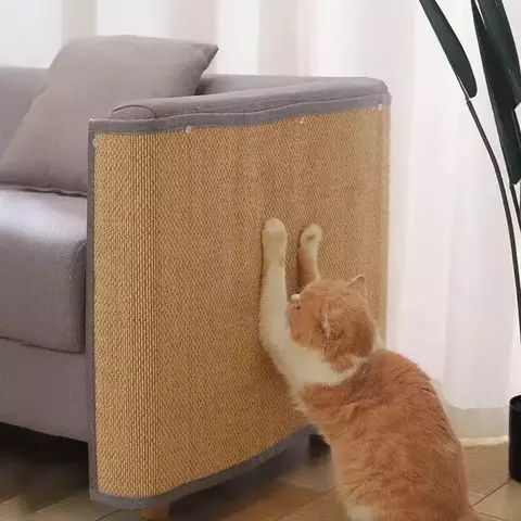 Anti gato risco sofá proteção artefato gato scratch board almofada patas de gato afiar esteiras enviar prego fixo brinquedos do gato