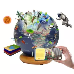 Globo Educacional Inteligente para Crianças, Brinquedo AR Interativo, Ideal para Aprendizagem Pré-Escolar, Presente de aniversário para meninos e meninas, Brinquedos STEM - loja online