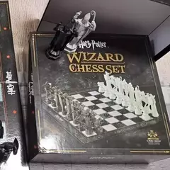 Harry potter assistente xadrez figura de ação mesas jogosernurins internacional chinês xadrez presente natal crianças brinquedos crianças brinquedo - comprar online