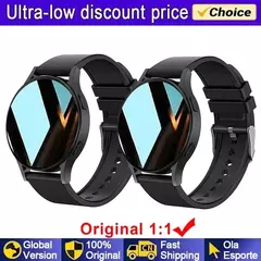 Samsung-Galaxy Smartwatch para homens e mulheres, monitoramento de saúde AMOLED, relógio impermeável, assistente de voz, chamada Bluetooth, relógio inteligente, 2022 na internet