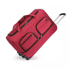 Bolsa de viagem de grande capacidade, tecido oxford, dobrável, repelente de água, resistente ao desgaste, bolsa de bagagem expansível, bolsa de negócios