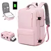 Mochila Laptop para Homens e Mulheres, Mochila Impermeável de Lazer de Viagem, Bolsa para Computador com Compartimento de Sapato 15";;VERDADEIRO;;"910hei,15 polegadas