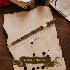 Novo popular harry potter caneta mágica resina varinha caneta estudante criativo escrita papelaria meninos meninas presentes de aniversário material escolar - Wolf Magazine