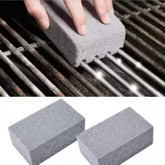 Escova De Limpeza De Churrasqueira, Tijolo De Pomice, Churrasqueira, Pedra De Limpeza, Ferramentas De Cozinha Ao Ar Livre, Mangal