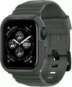 Armadura robusta Pro projetada para Apple Watch Ultra 2 capa de borracha com pulseira série 9/8/SE2/7/6/SE/5/4 45 mm/44 mm 41 mm 40 mm - Wolf Magazine