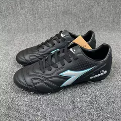 Sapatos de futebol profissional FG Long Nail Low Top, tênis antiderrapante para homens, resistente ao desgaste, relva artificial, frisbee