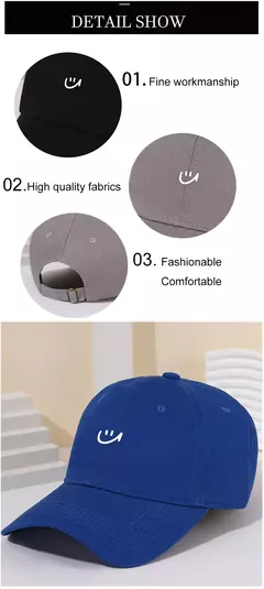 Boné de beisebol para homens e mulheres, aba curva, chapéu snapback de algodão monocromático, esporte ao ar livre, chapéu hip hop, verão, 2022, 2023 na internet