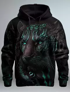 Capuz de manga comprida masculino, moletom com capuz, impressão 3D, bolso frontal, streetwear, moda primavera, novo na internet
