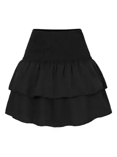Saia com borda plissada estampada para mulheres, saia curta plissada floral, minissaia feminina de férias Boho, saia sexy Y2K, nova moda - loja online