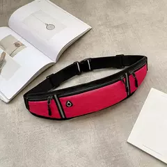 Impermeável Leve Reflexivo Strip Cintura Fanny Pack Ginásio Esportes Correndo Cintura Saco Alças Elásticas Ajustáveis - comprar online