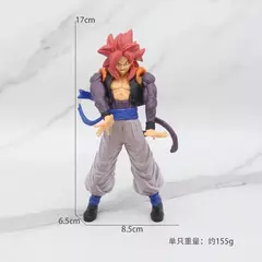 Imagem do Dragon Ball Z Super Saiyan Anime Figurine Modelo, GK Rose Goku Action Figure, DBZ Gohan Figuras, Vegeta Estátua Coleção Toy, Figma
