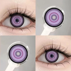 MILL CREEK 2 Pcs Halloween Cosplay Lentes de Contato Cor para Olhos Crazy Red Anime Acessórios Amarelo Azul Pupilentes Transporte Rápido - comprar online