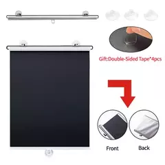 Pára-sol retrátil automotivo, Pára-sol do carro, cortinas de proteção solar, isolamento térmico, Rolling Shutter, quarto, cozinha na internet