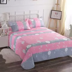 Lençol de cama de alta qualidade cor sólida, folha plana, gêmeo, completo, rainha, king size, Skin-Friendly, Soft Top, sem capas de travesseiro, 1pc