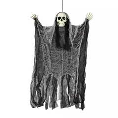 Halloween Pendurado Esqueleto Decorações, Light Up Ghost, Grim Reapers para exterior, Sound Control - comprar online