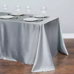 Monocromática Toalha De Mesa De Cetim, Cobertura De Mesa, Toalha De Mesa, Sobreposição, Aniversário, Casamento, Banquete, Restaurante, Festival, Fornecimento De Festa - comprar online