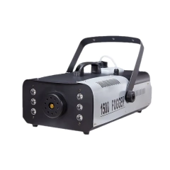 Máquina de fumaça com controle remoto, 1500w, com luz rgb de 6x3w, show de palco, discoteca, dj, festa, clube, bar, evento, show de palco - Wolf Magazine