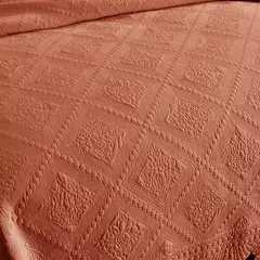 Colcha acolchoada com fronha, 100% algodão, bordado Quilt Set, queen size, tampa da cama, cobertor do verão, tamanho duplo, 3pcs - Wolf Magazine