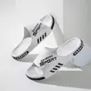Chinelos de sola macia masculina em PVC, chinelos antiderrapantes, chinelos casuais de praia ao ar livre, banheiro em casa, sandálias de casal, moda, novo
