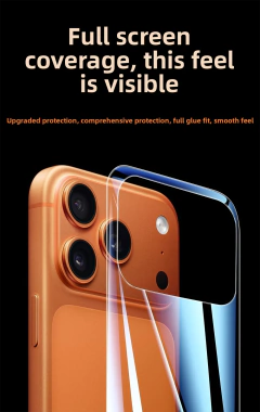 Divi volta filme fosco para iphone 17 pro max fosco volta filme de hidrogel para apple 17 protetor capa completa protetor de tela clara - Wolf Magazine