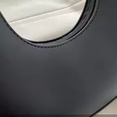 Bolsa de ombro Hobo de couro PU feminina, bolsa de embreagem pequena bolsa de ax na internet
