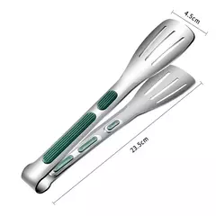 Pinças De Bbq Longo De Aço Inoxidável, Punho Antiderrapante, Clipe De Churrasco Frito, Braçadeira De Pão De Salada, Ferramentas De Cozinha, Clipes De Carne De Comida, 7 ", 9", 11";;VERDADEIRO;;"9 Inch - Wolf Magazine