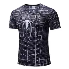 Super-herói Spiderman T-shirt para homens e crianças, roupas infantis, Avengers Tees para meninos, camiseta infantil, 3, 4, 5, 6, 7, 8-14 Ys - comprar online