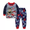 Boys Paw Patrol Pajamas Set Thin Long Sleeved Mashall Chase Rubble Patrulla Children Clothes Kids Sleepwear Spring Nightwear