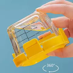 Imagem do Caixa de armazenamento de alimentos de vidro para pequeninos, Baby Cup, Safe Microwave Safe, Frozen, 170ml