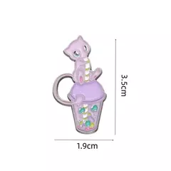 Anime pokemon esmalte pino squirtle crachá broche denim roupas saco sapatos bonito animal criança jóias presente para amigos brinquedo na internet